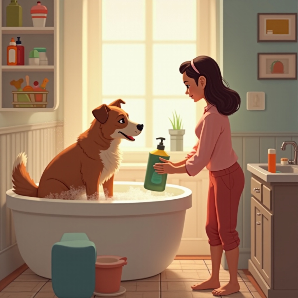 hoe je je hond moet wassen