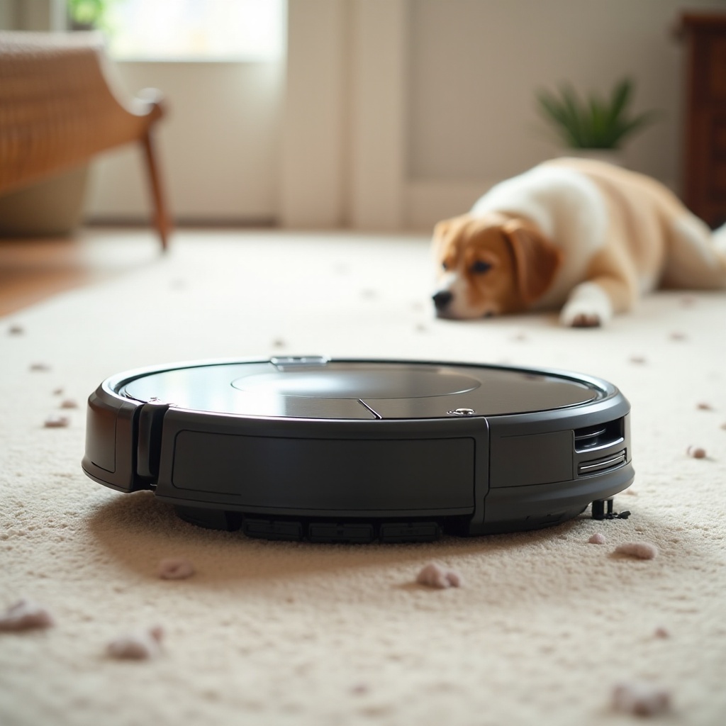 bester Roomba-Saugroboter für Tierhaare