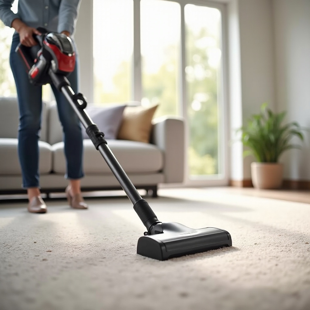 työpölynimurin käyttö