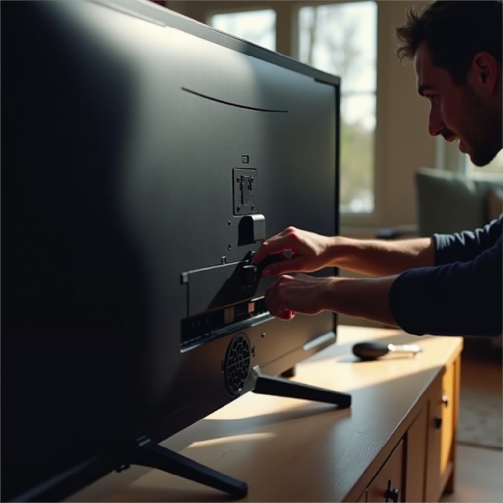 como reparar a porta HDMI na TV