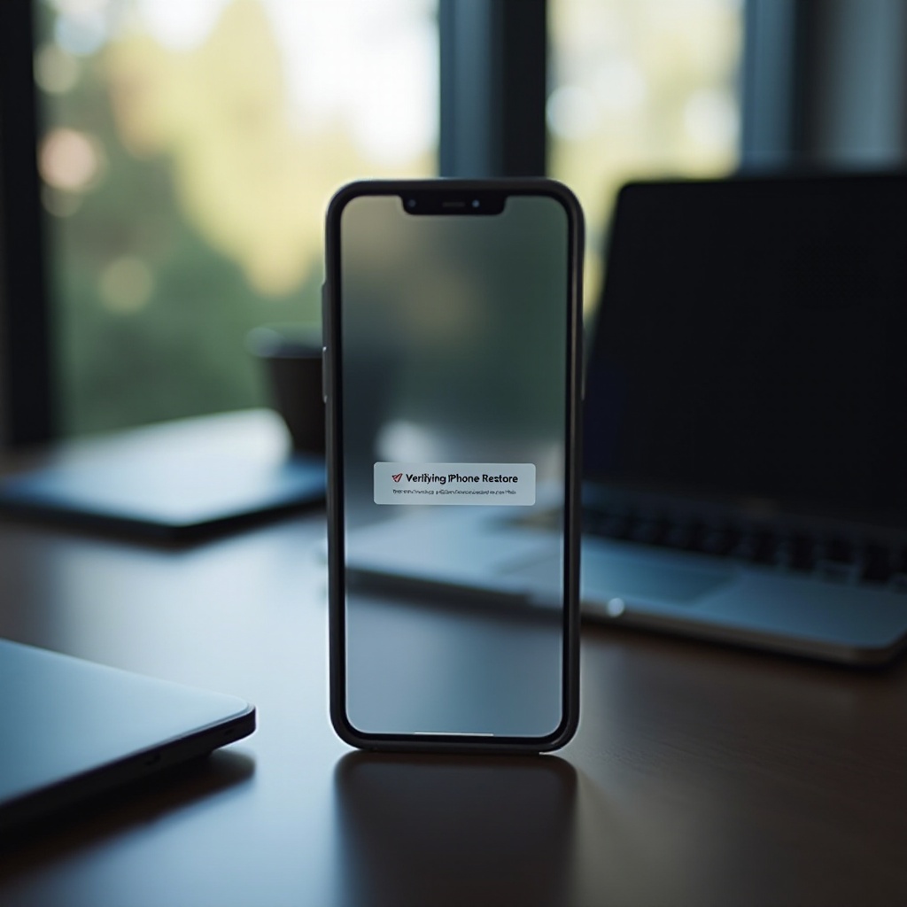 restauração do iPhone travada na verificação da restauração do iPhone