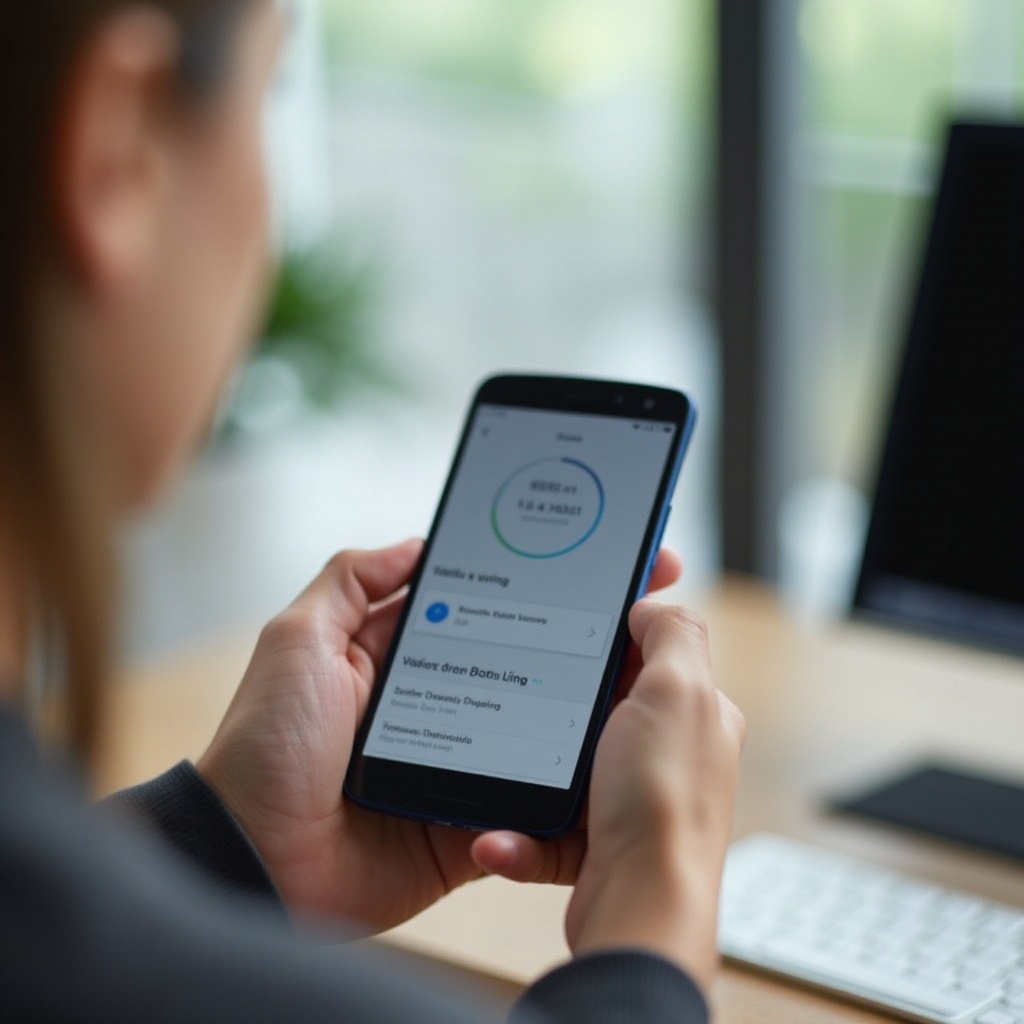 cómo verificar el uso de datos del hotspot en Motorola G2