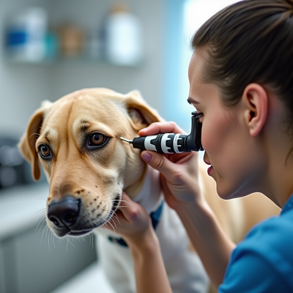 trattamento per acari dell'orecchio e pulci per cani