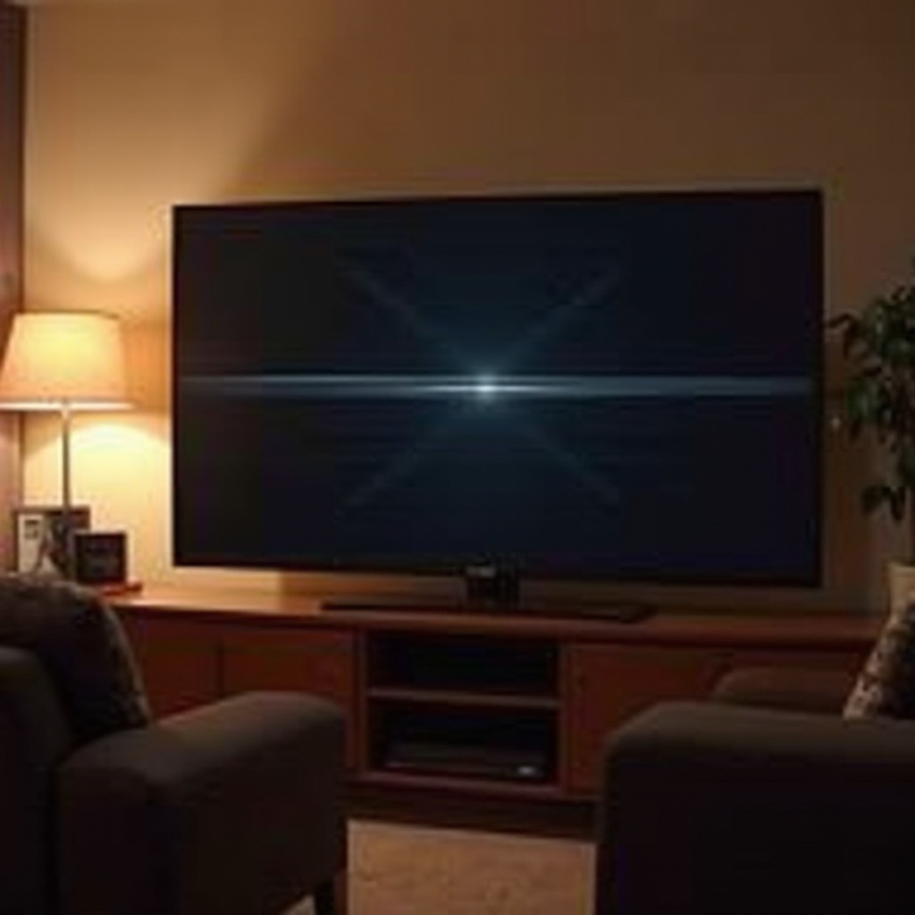 perché il mio televisore ha linee nere