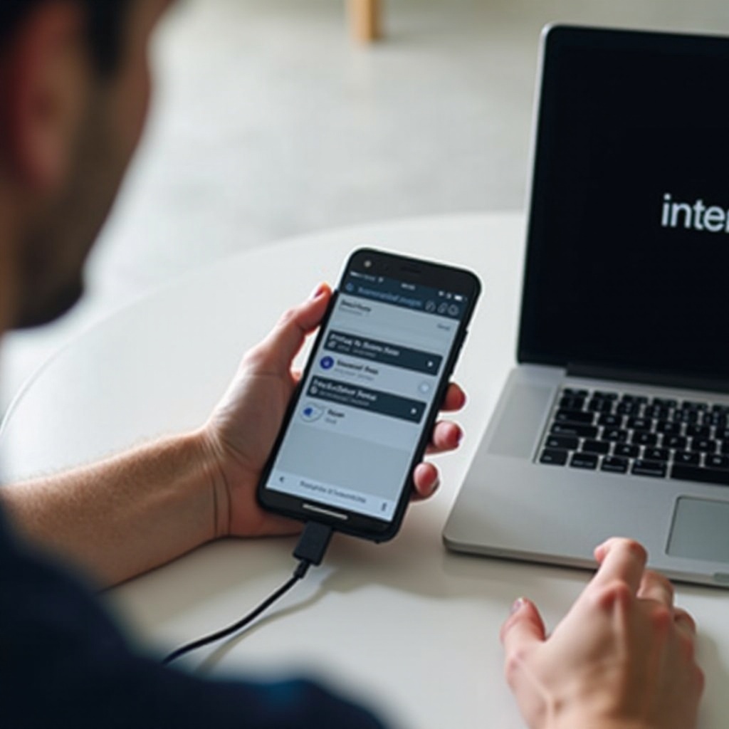 how do you tether your phone to a device