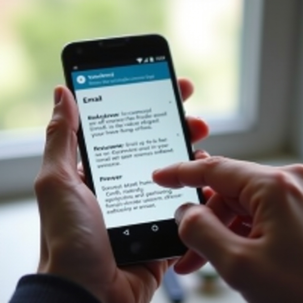 wie man von einem Android-Telefon eine E-Mail sendet