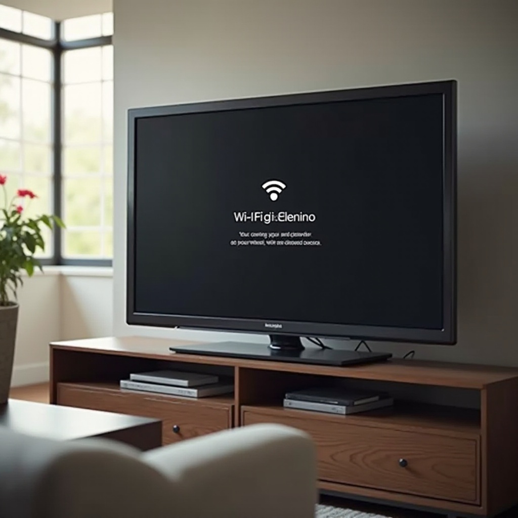 Insignia-tv verbindt niet met wifi