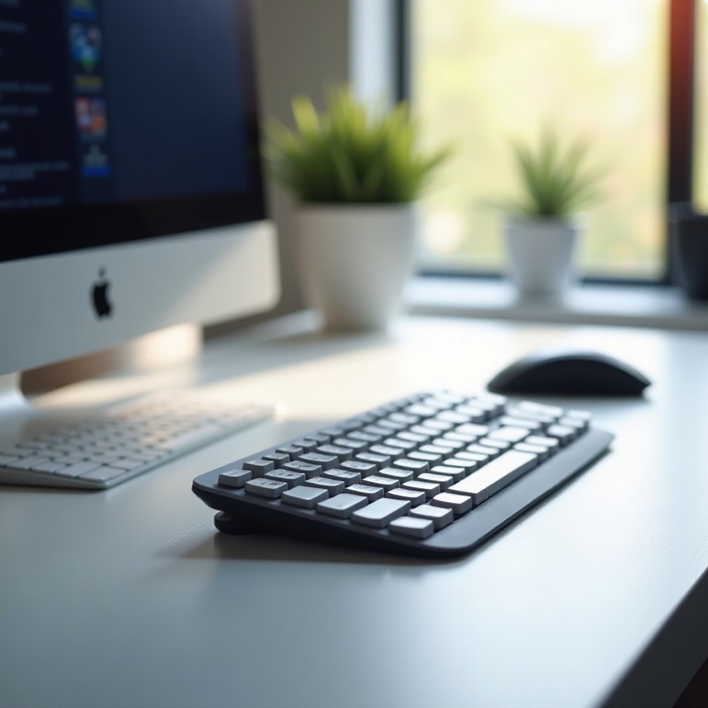 clavier et souris silencieux