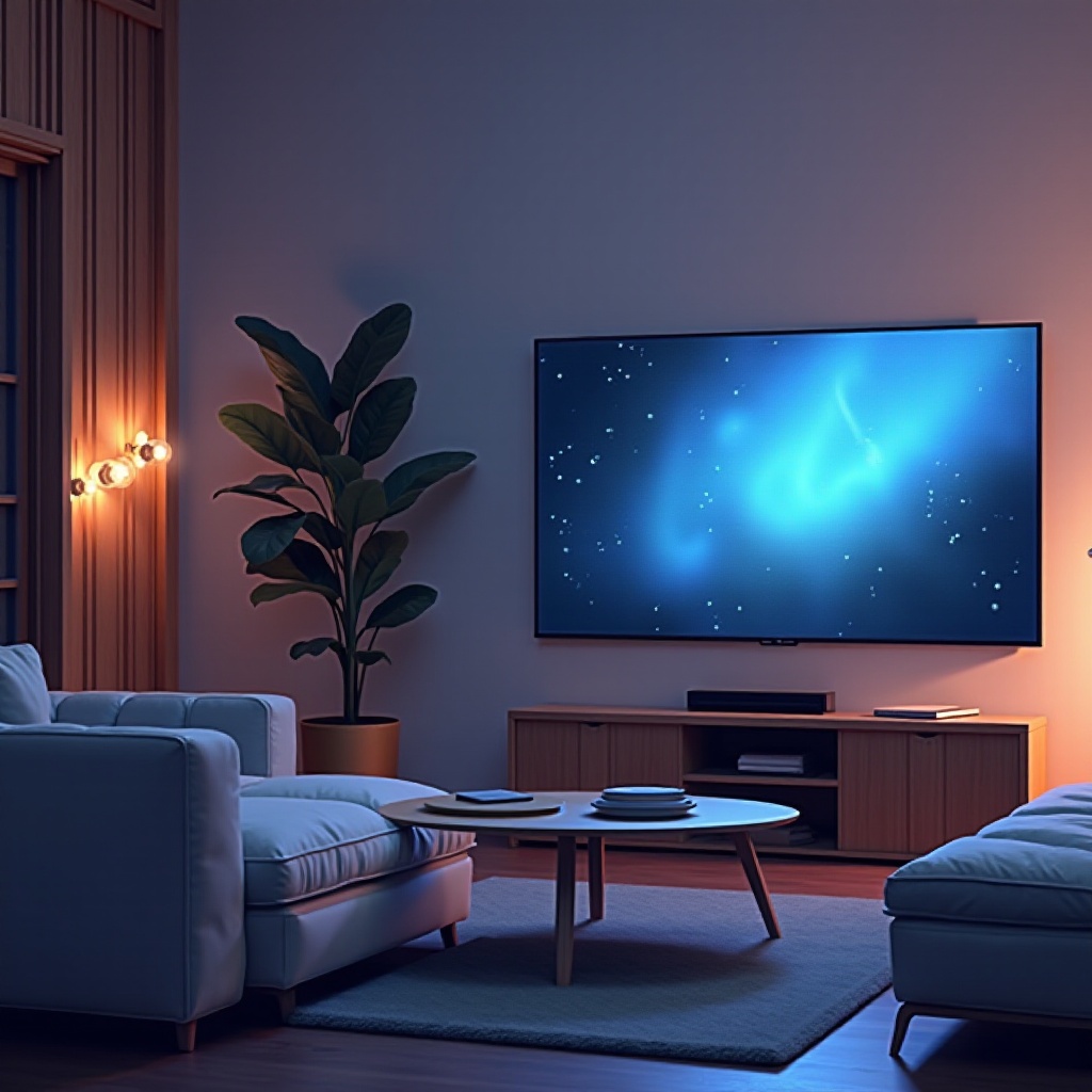 donkere vlekken op LED-tv