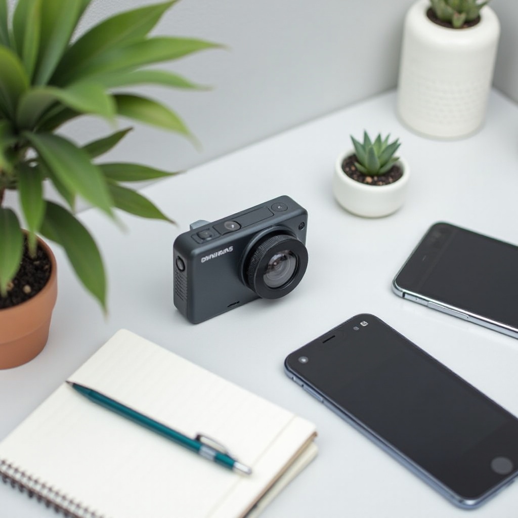 how does dji action connect to 2 phones