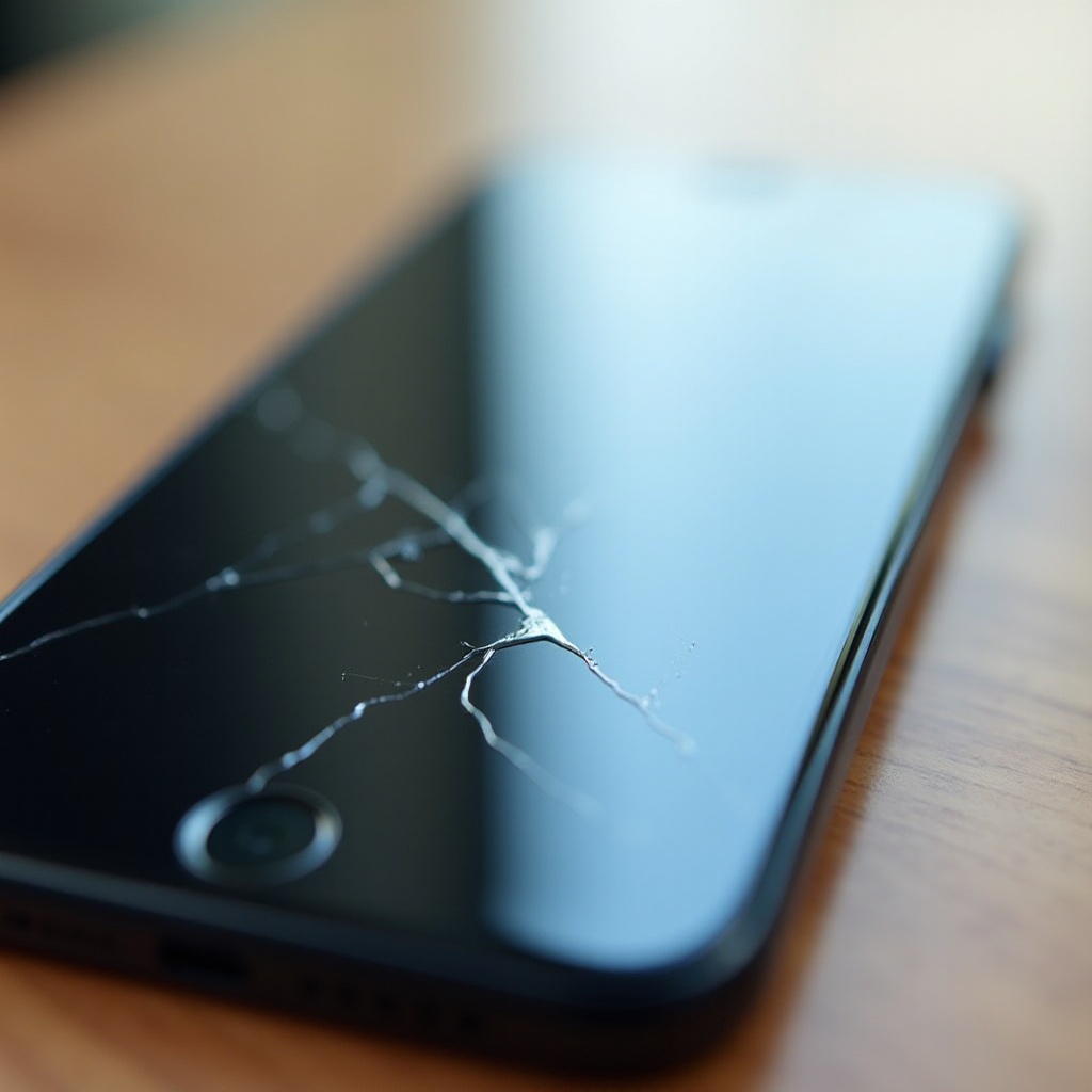 hairline phone crack
