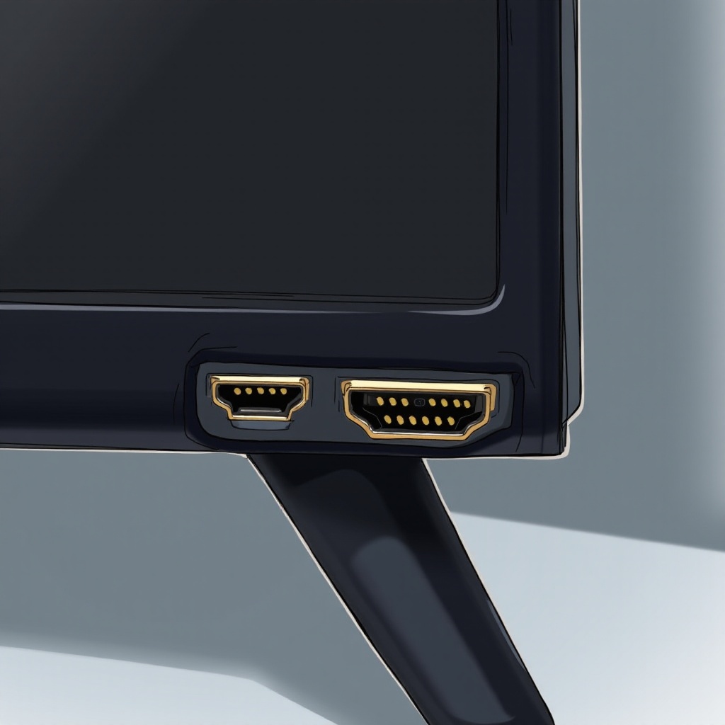 remplacer le port HDMI sur la télévision