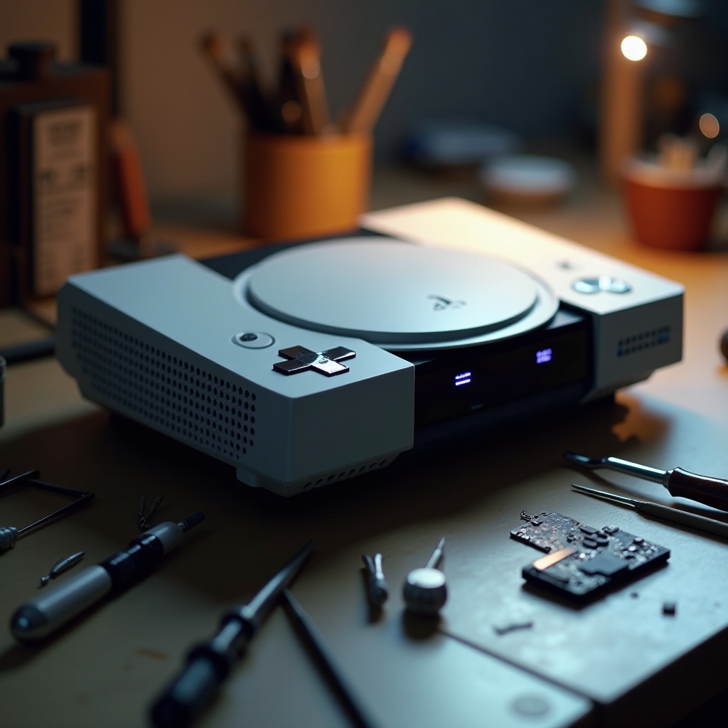 como abrir o console PS3