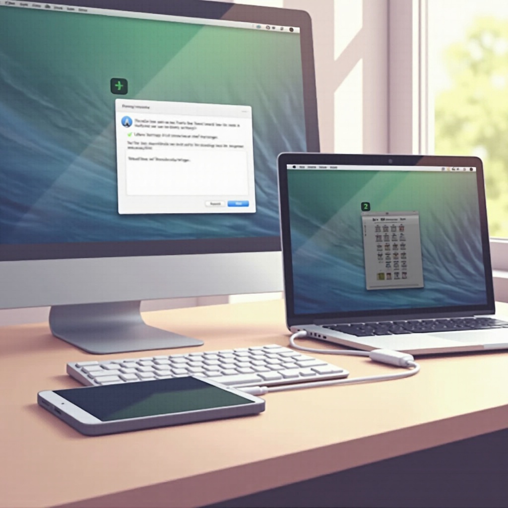 mon téléphone n'apparaît pas sur mon mac