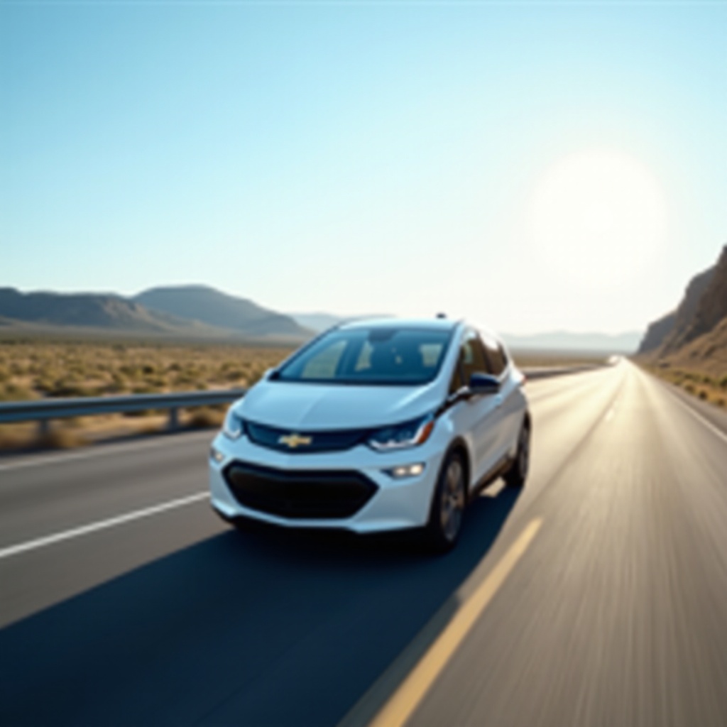 Reichweite des Chevrolet Bolt: 259 mi (nur Batterie)