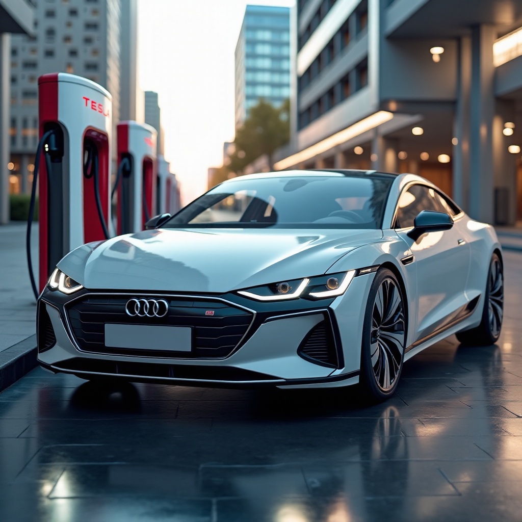peut audi utiliser le superchargeur tesla