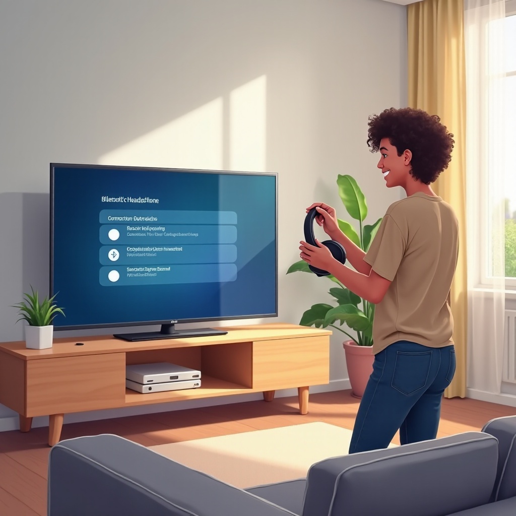 Bluetooth-Kopfhörer mit Samsung Smart-TV