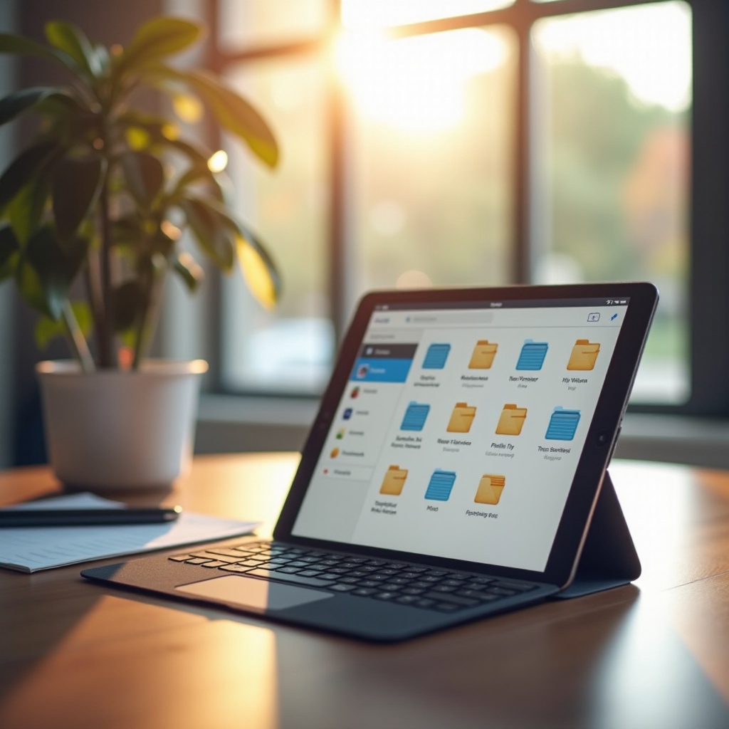 trovare file su iPad