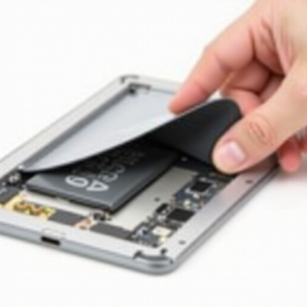 sostituire la batteria nel tablet Samsung Galaxy