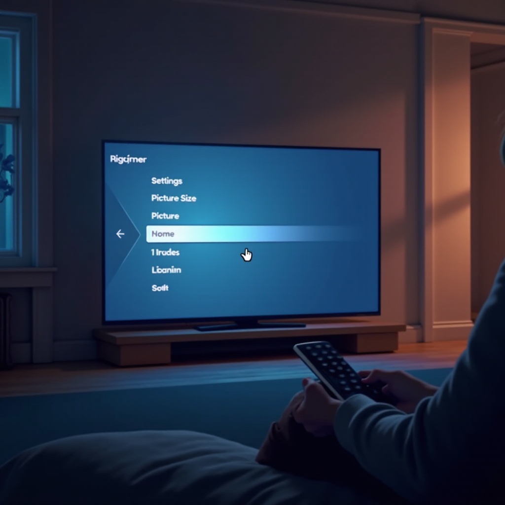 wie man die Bildgröße auf einem Samsung-Fernseher ändert