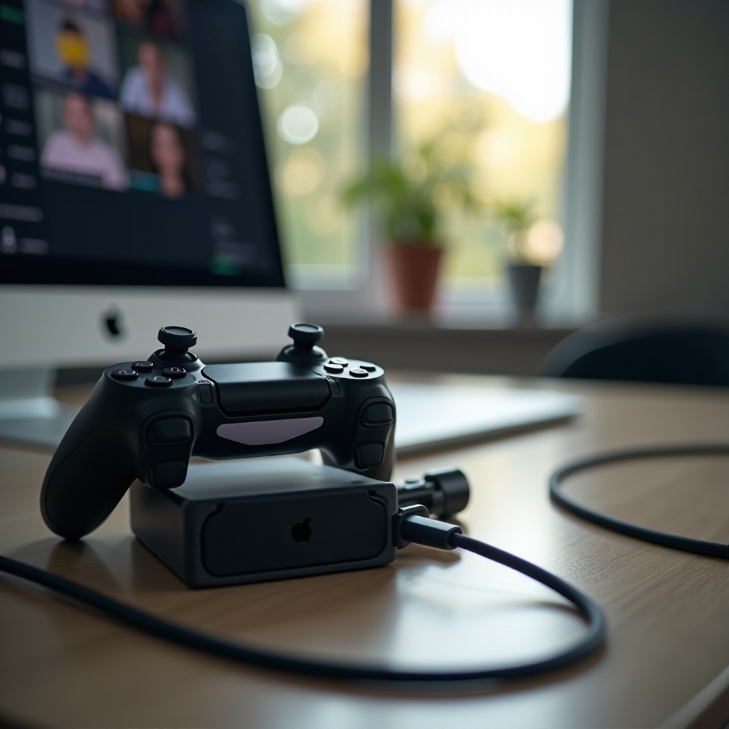 el mando de PS4 no carga pero funciona cuando está conectado
