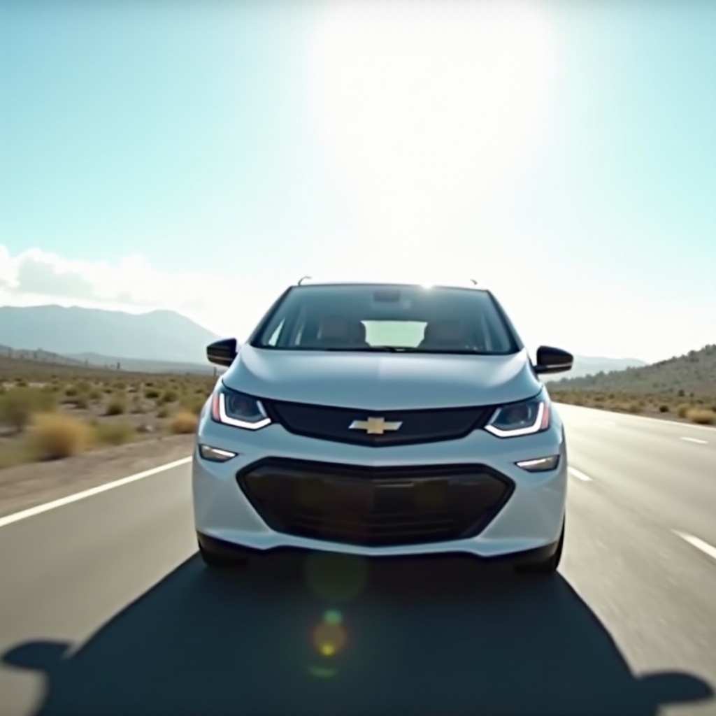autonomia do Chevrolet Bolt: 259 mi (apenas bateria)