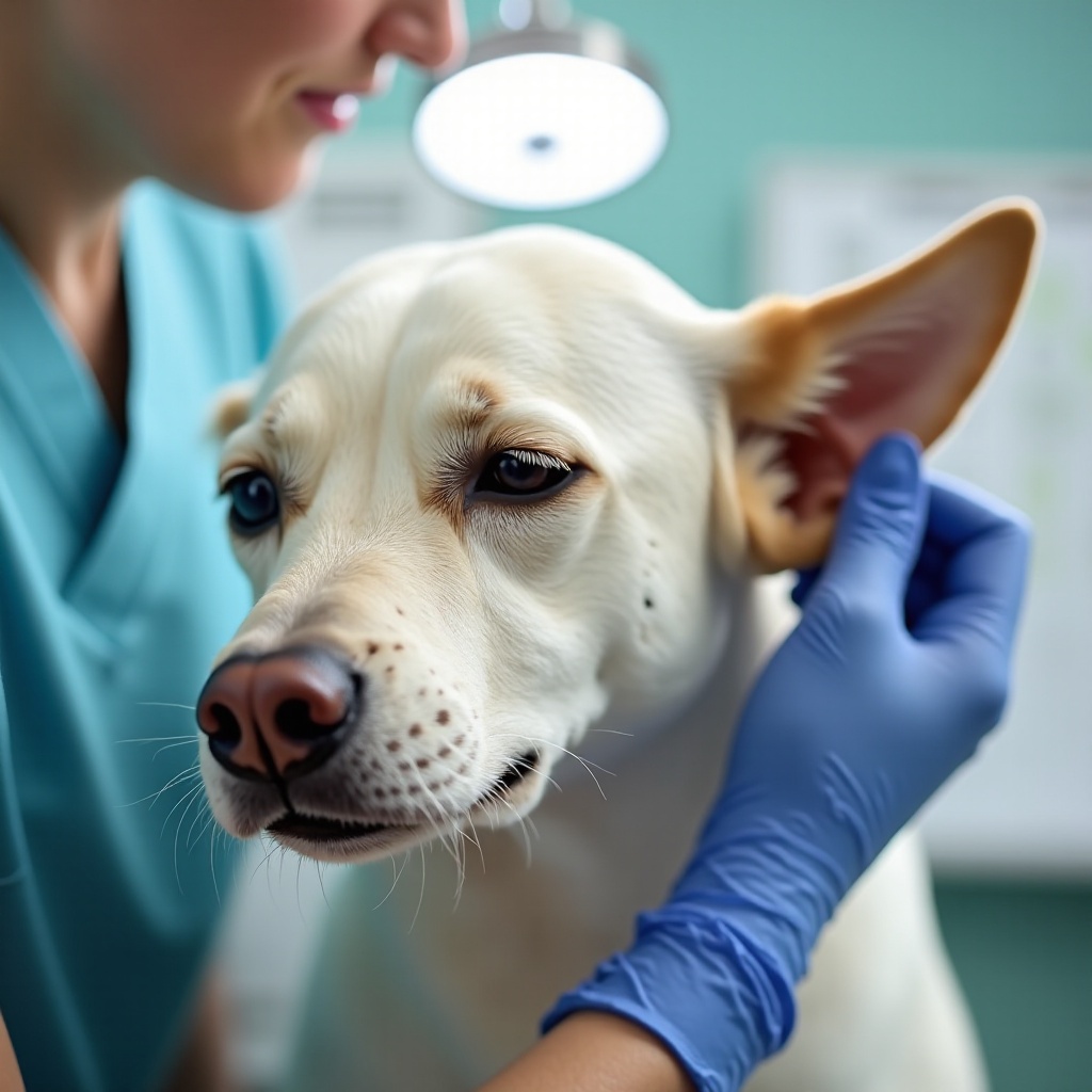 Ohrmilben- und Flohbehandlung für Hunde