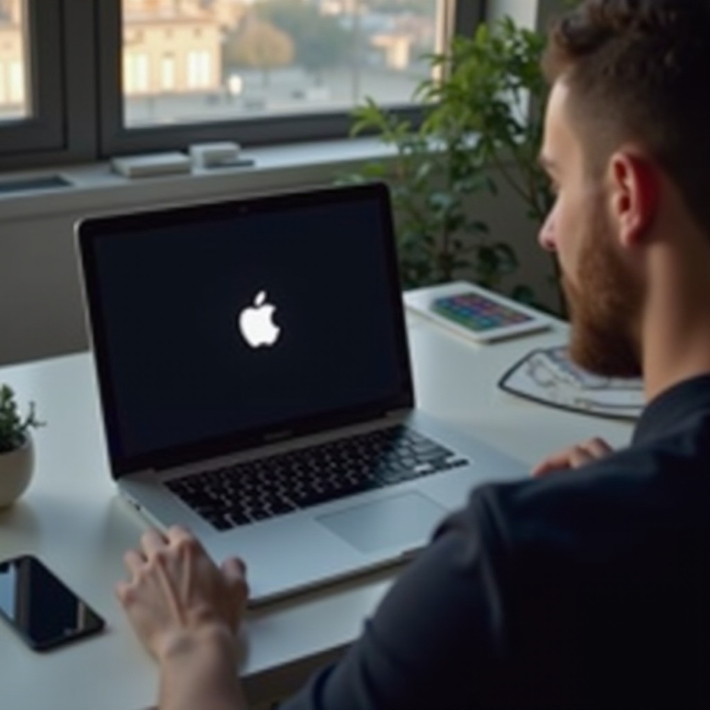 atalhos de teclado para reiniciar o mac