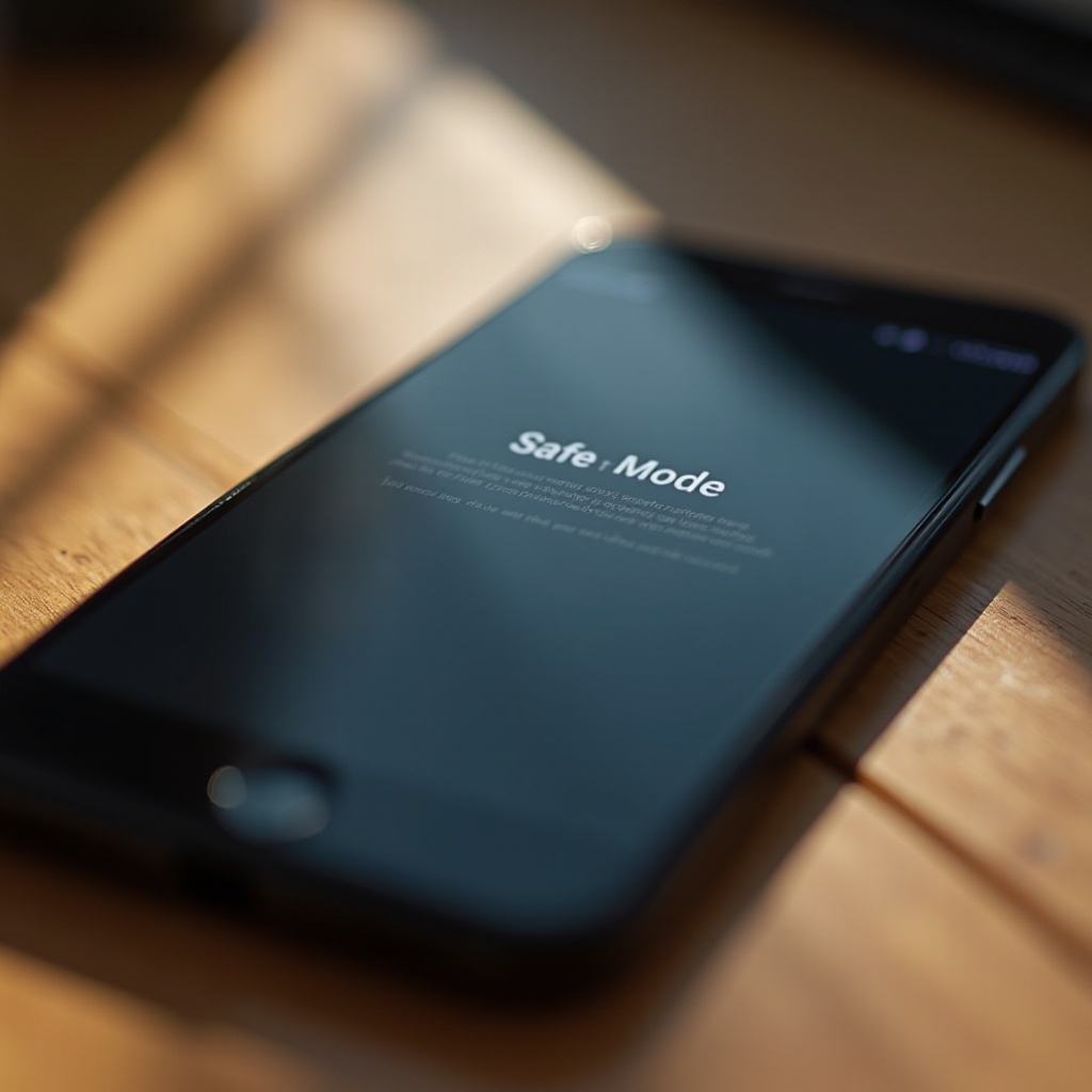 hoe krijg ik mijn telefoon uit de veilige modus